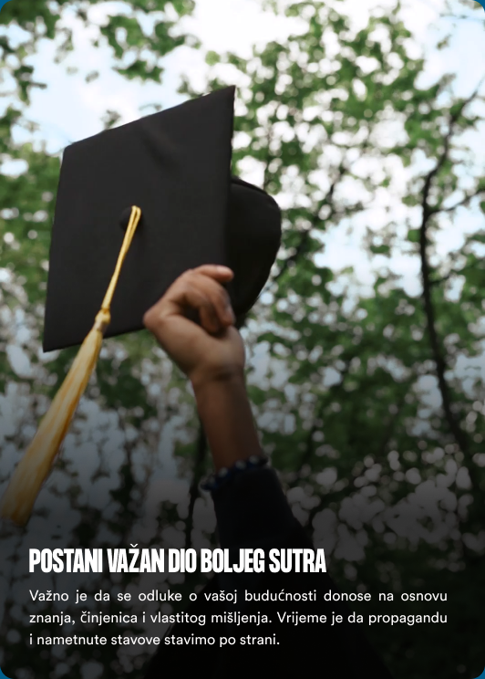 Postani važan dio boljeg sutra